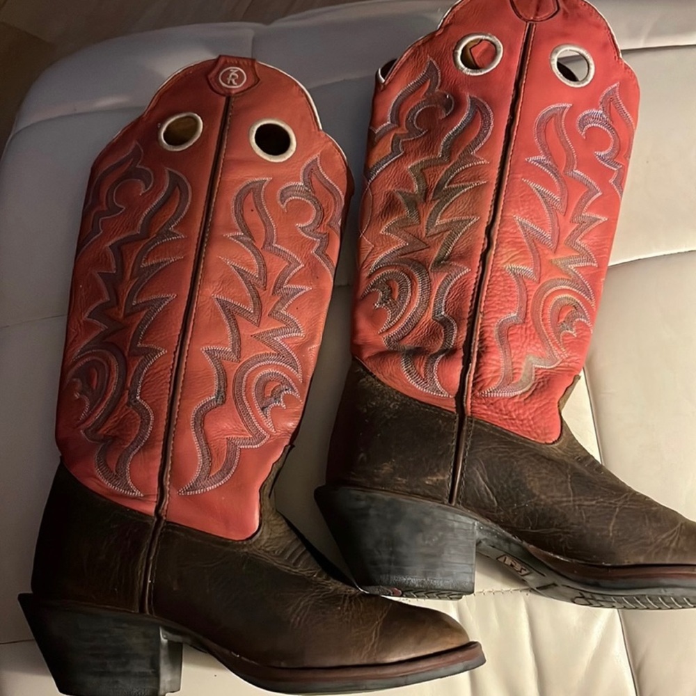 Ladies Tony Lama western Buckaroo boots